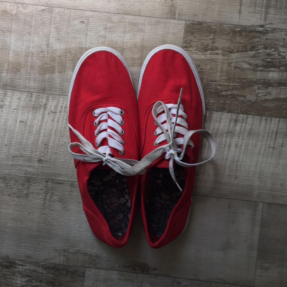 Target red shoes